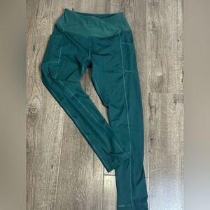 Kids Green Leggings